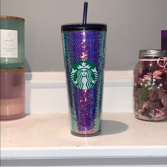 Starbucks Other - Starbucks holiday 2020 sequined iridescent tumbler
